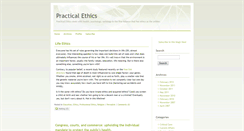 Desktop Screenshot of ethicsinthenews.typepad.com