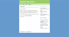 Desktop Screenshot of danielledescarfino.typepad.com