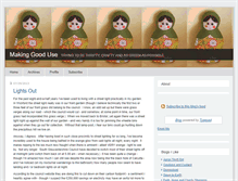 Tablet Screenshot of makinggooduse.typepad.co.uk