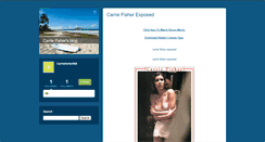 Desktop Screenshot of carriefisher969.typepad.com