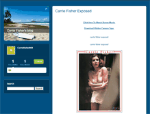 Tablet Screenshot of carriefisher969.typepad.com