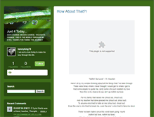 Tablet Screenshot of just4today.typepad.com