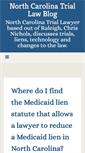 Mobile Screenshot of nctrialblog.typepad.com