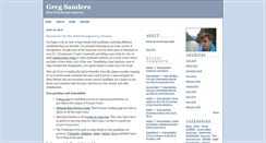 Desktop Screenshot of gregsanders.typepad.com