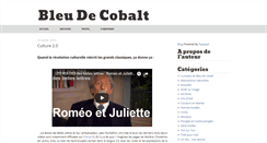 Desktop Screenshot of bleudecobalt.typepad.com