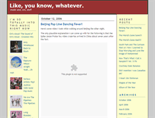 Tablet Screenshot of likeyouknowwhatever.typepad.com