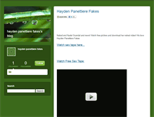 Tablet Screenshot of haydenpanettierefakescometolife.typepad.com