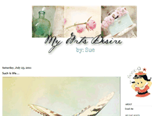 Tablet Screenshot of myartsdesire.typepad.com