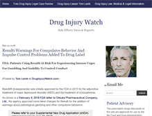 Tablet Screenshot of drug-injury.typepad.com