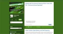 Desktop Screenshot of continenceconnection.typepad.com
