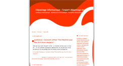 Desktop Screenshot of depannage-informatique.typepad.com