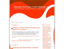 Tablet Screenshot of depannage-informatique.typepad.com