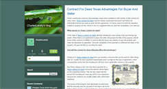 Desktop Screenshot of contractfordeedtexas.typepad.com