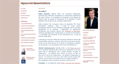 Desktop Screenshot of lepouvoirdesemotions.typepad.com