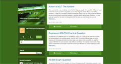 Desktop Screenshot of interviewquestionsandanswers.typepad.com
