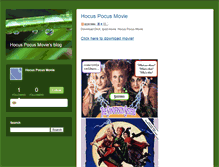Tablet Screenshot of hocuspocusmoviefrosty.typepad.com