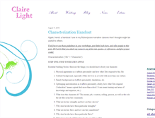 Tablet Screenshot of clairelight.typepad.com