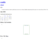 Tablet Screenshot of comfits.typepad.com