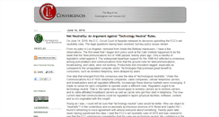 Desktop Screenshot of convergencelaw.typepad.com