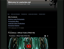 Tablet Screenshot of lewisclan.typepad.com