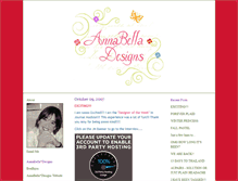 Tablet Screenshot of annabelladesigns.typepad.com