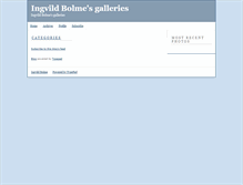 Tablet Screenshot of ingvildbolme.typepad.com