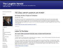 Tablet Screenshot of laughlinherald.typepad.com