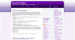 Desktop Screenshot of funfit.typepad.com