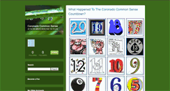 Desktop Screenshot of coronadocommonsense.typepad.com