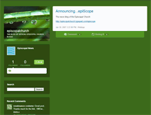 Tablet Screenshot of episcopalchurch.typepad.com