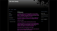 Desktop Screenshot of lifeandliberty.typepad.com