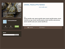 Tablet Screenshot of danielradcliffenaked.typepad.com