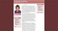 Desktop Screenshot of championva.typepad.com