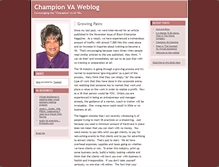 Tablet Screenshot of championva.typepad.com