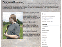 Tablet Screenshot of paranormalsojourner.typepad.com