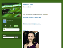 Tablet Screenshot of christinariccitakebreaths.typepad.com