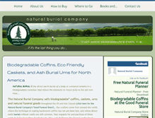 Tablet Screenshot of natural-burial.typepad.com