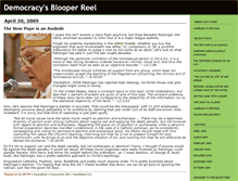 Tablet Screenshot of democracysblooperreel.typepad.com