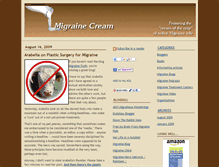 Tablet Screenshot of migraineinfo.typepad.com