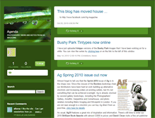 Tablet Screenshot of agenda.typepad.com