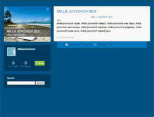 Tablet Screenshot of millajovovichsex.typepad.com