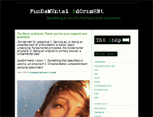 Tablet Screenshot of fundamentaladornment.typepad.com
