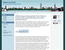 Tablet Screenshot of patentlawsuit.typepad.com
