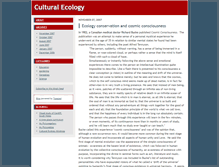 Tablet Screenshot of culturalecology.typepad.com