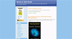 Desktop Screenshot of nerdsonwallstreet.typepad.com