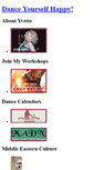 Mobile Screenshot of danceyourselfhappy.typepad.com
