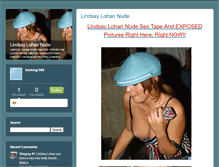 Tablet Screenshot of lindsaylohannude.typepad.com