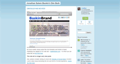 Desktop Screenshot of dimbulb.typepad.com