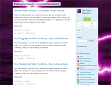 Tablet Screenshot of freeextensions.typepad.com