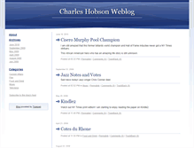 Tablet Screenshot of charleshobson.typepad.com